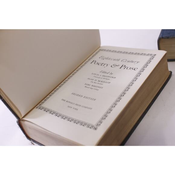 English Poetry and Prose, Romantic Movement, 18th Century, ~ 250903-WH 601 - Picture 8 of 8